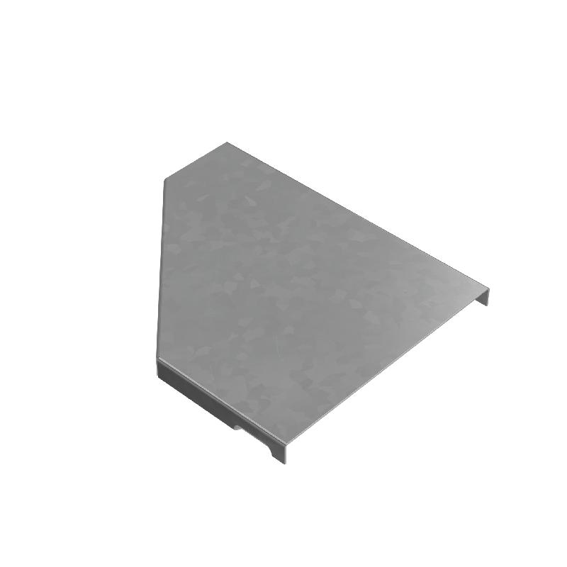 Крышка переходника правого 50-150 "ПЛЮС" KPDplus50-150-R INOX304 КМ PL6581