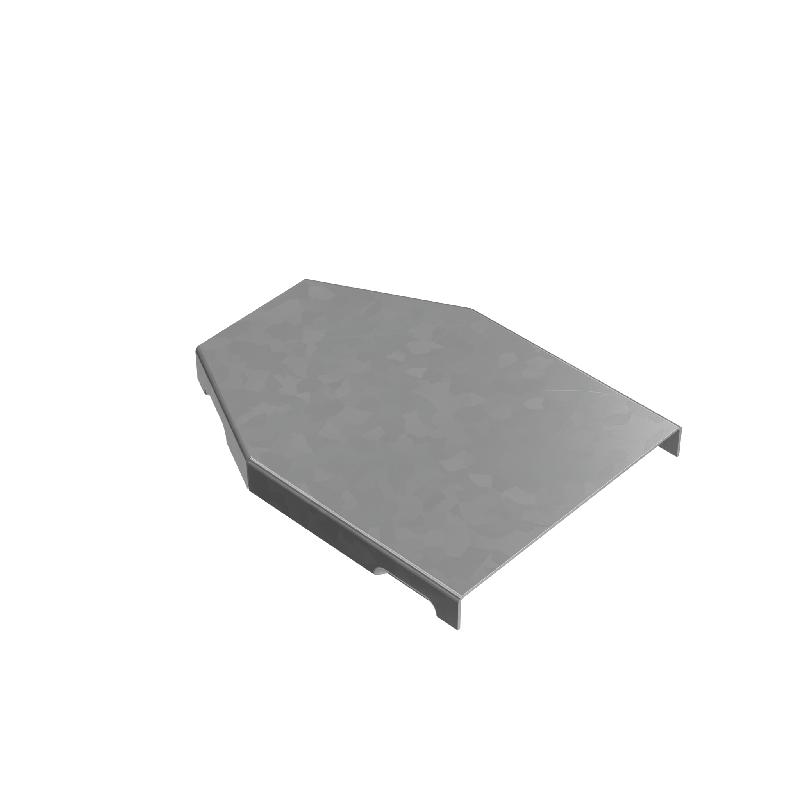 Крышка переходника центрального 50-100 "ПЛЮС" KPDplus50-100-C INOX304 КМ PL6632