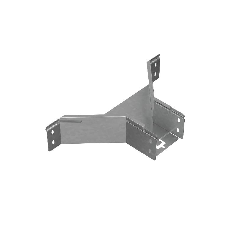 Ответвитель для лотка Т-образ. 100х80 "ПЛЮС" TUplus80-100 INOX304 КМ PL5708