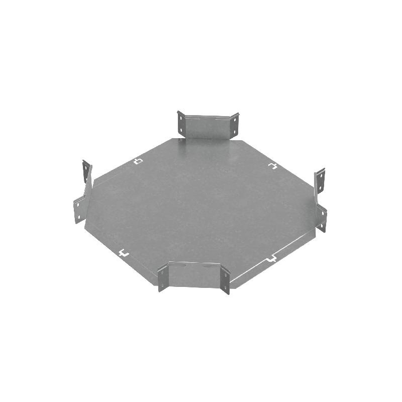 Ответвитель для лотка Х-образ. 400х100 "ПЛЮС" XDplus100-400 INOX304 КМ PL5741