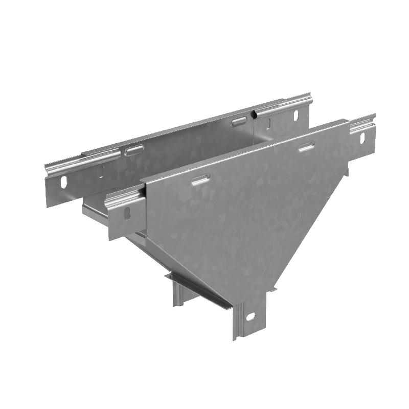 Отвод для лотка Т-образ. вертикал. вниз 200х50 "ПЛЮС" TDVplus50-200 INOX304 КМ PL6228