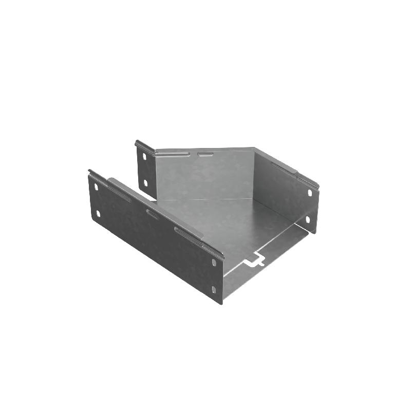 Переходник для лотка левый 100х100-200 "ПЛЮС" PDplus100-100-200-L INOX304 КМ PL5860