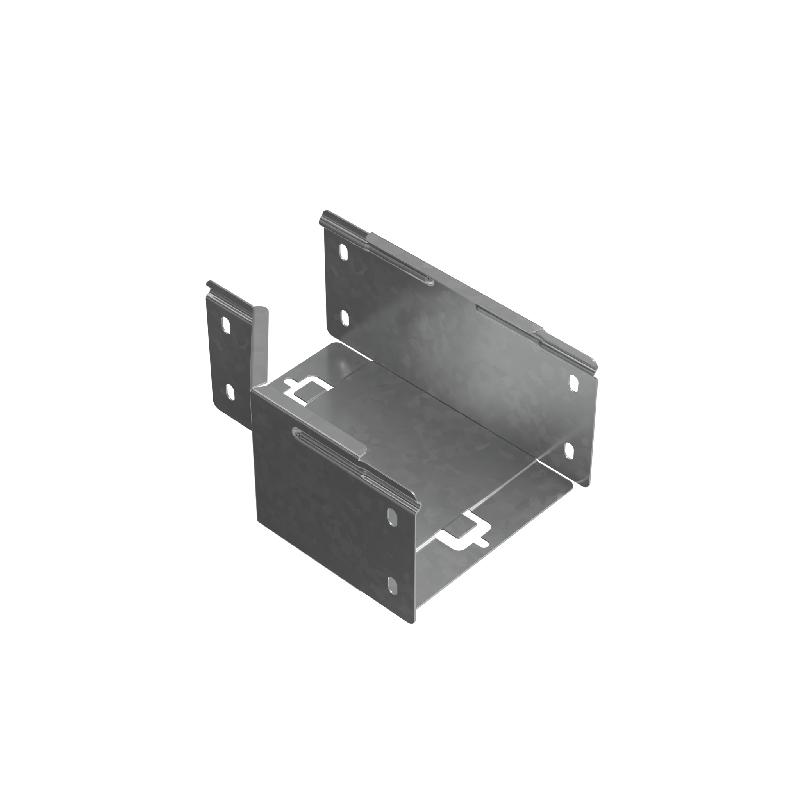 Переходник для лотка правый 100х100-150 "ПЛЮС" PDplus100-100-150-R INOX304 КМ PL5791