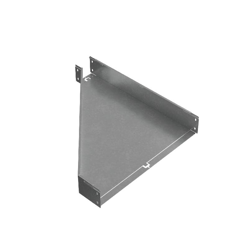 Переходник для лотка правый 100х100-600 "ПЛЮС" PDplus100-100-600-R INOX304 КМ PL5796