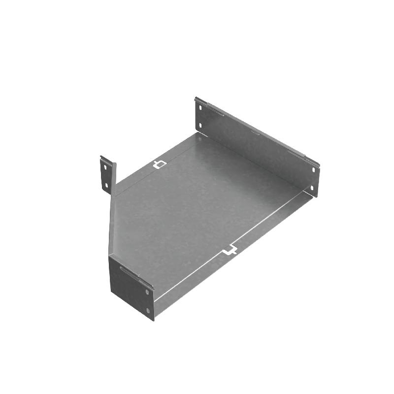 Переходник для лотка правый 100х300-500 "ПЛЮС" PDplus100-300-500-R INOX304 КМ PL5807