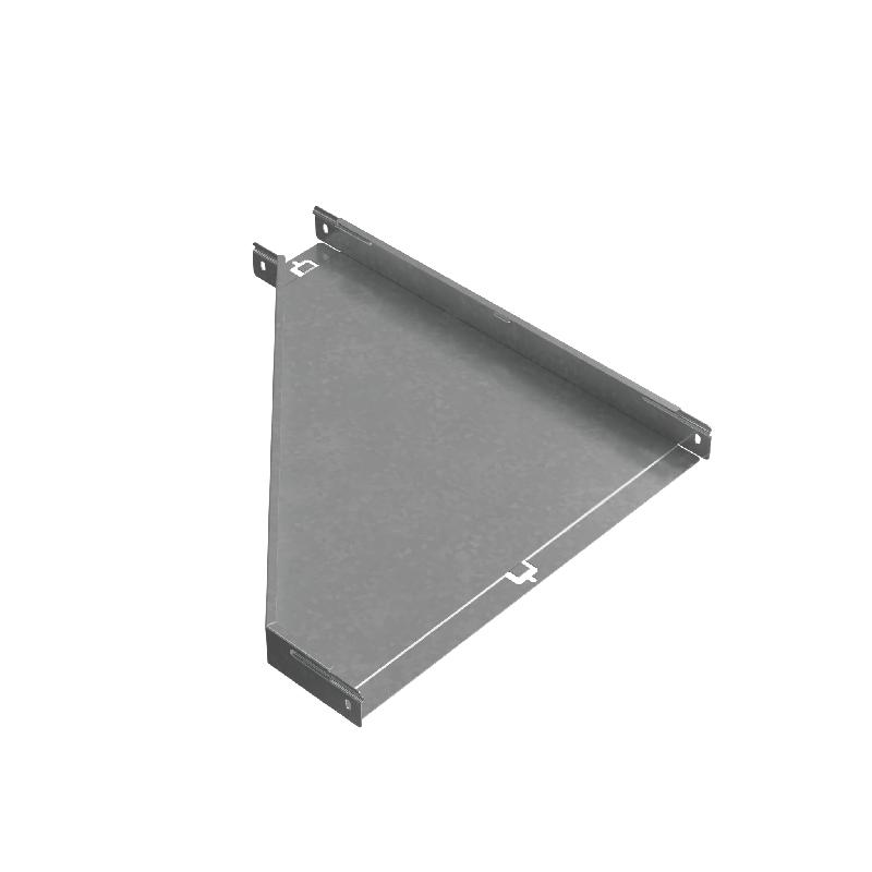 Переходник для лотка правый 50х100-500 "ПЛЮС" INOX304 PDplus50-100-500-R INOX304 КМ PL5753