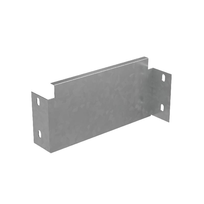 Переходник для лотка упрощенный левый 50х80 "ПЛЮС" PDLplus80-50 INOX304 КМ PL5956