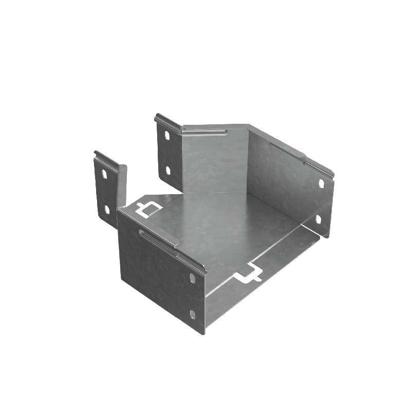 Переходник для лотка центральный 100х100-200 "ПЛЮС" PDplus100-100-200-C INOX304 КМ PL5928