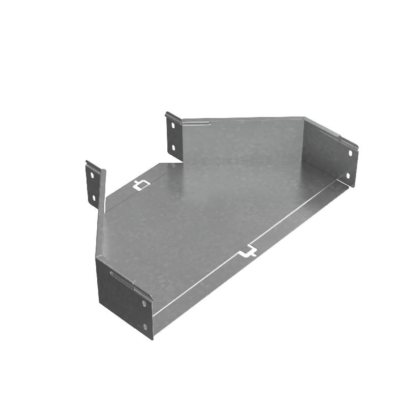 Переходник для лотка центральный 100х200-500 "ПЛЮС" PDplus100-200-500-C INOX304 КМ PL5940