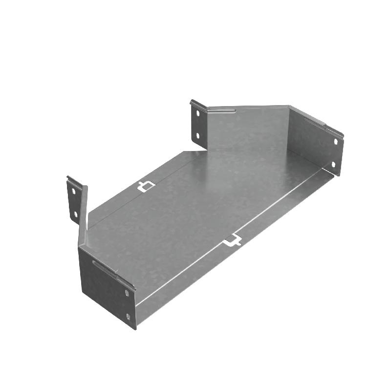 Переходник для лотка центральный 100х300-500 "ПЛЮС" PDplus100-300-500-C INOX304 КМ PL5943