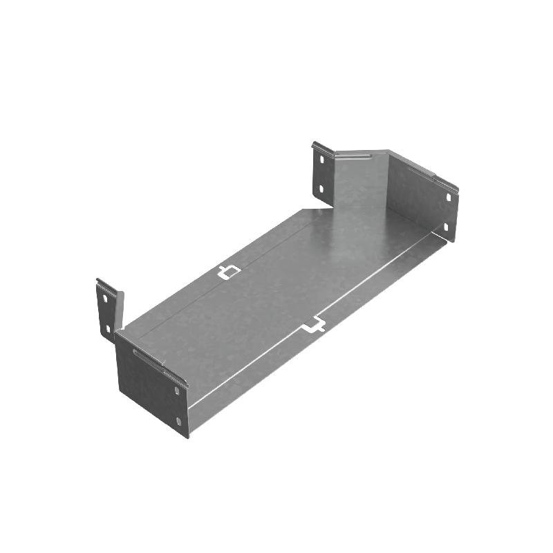 Переходник для лотка центральный 100х400-500 "ПЛЮС" PDplus100-400-500-C INOX304 КМ PL5945