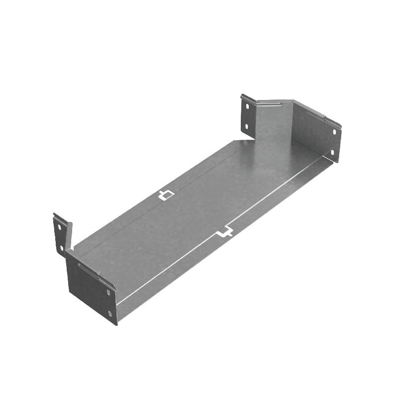 Переходник для лотка центральный 100х500-600 "ПЛЮС" PDplus100-500-600-C INOX304 КМ PL5947