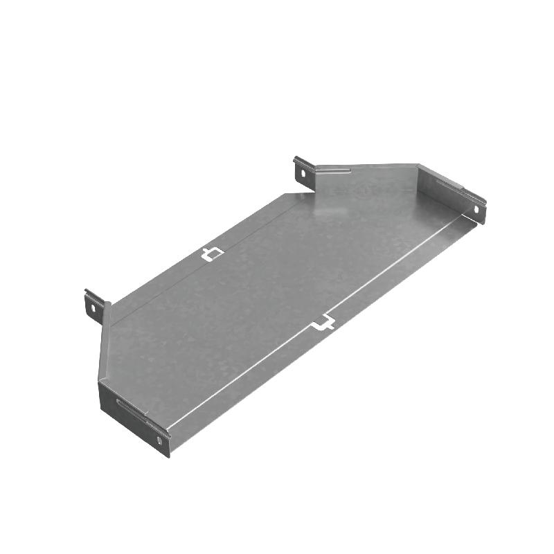 Переходник для лотка центральный 50х400-600 "ПЛЮС" PDplus50-400-600-C INOX304 КМ PL5904