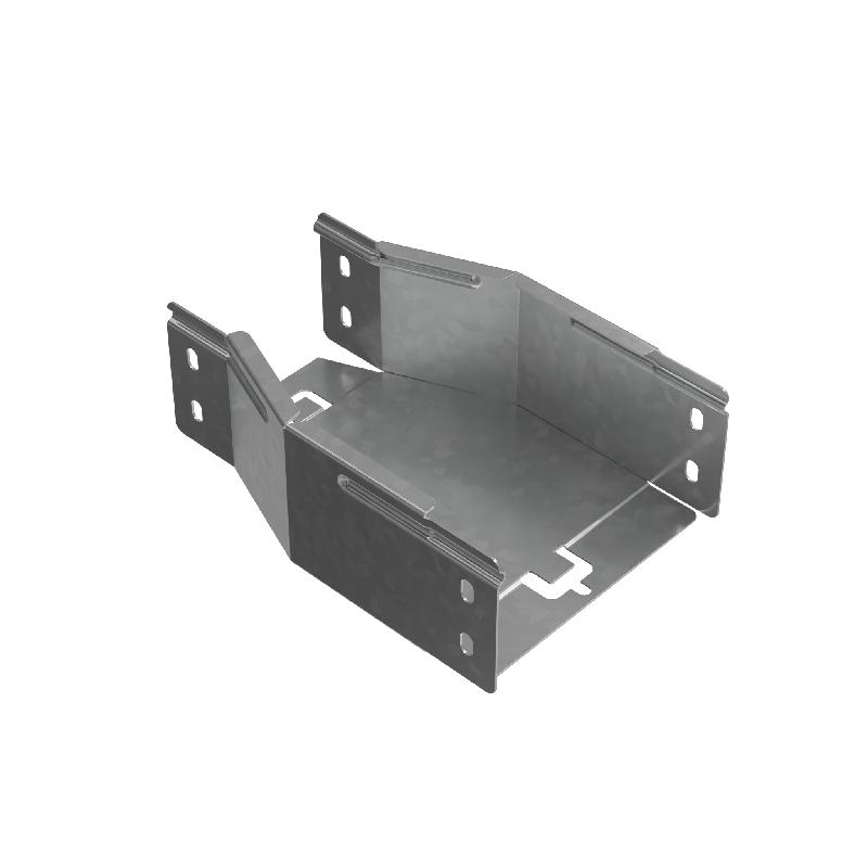 Переходник для лотка центральный 80х100-150 "ПЛЮС" PDplus80-100-150-C INOX304 КМ PL5906