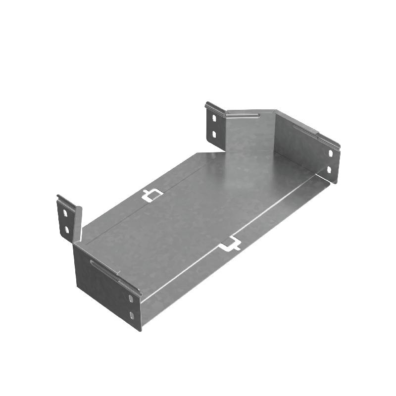 Переходник для лотка центральный 80х300-400 "ПЛЮС" PDplus80-300-400-C INOX304 КМ PL5921