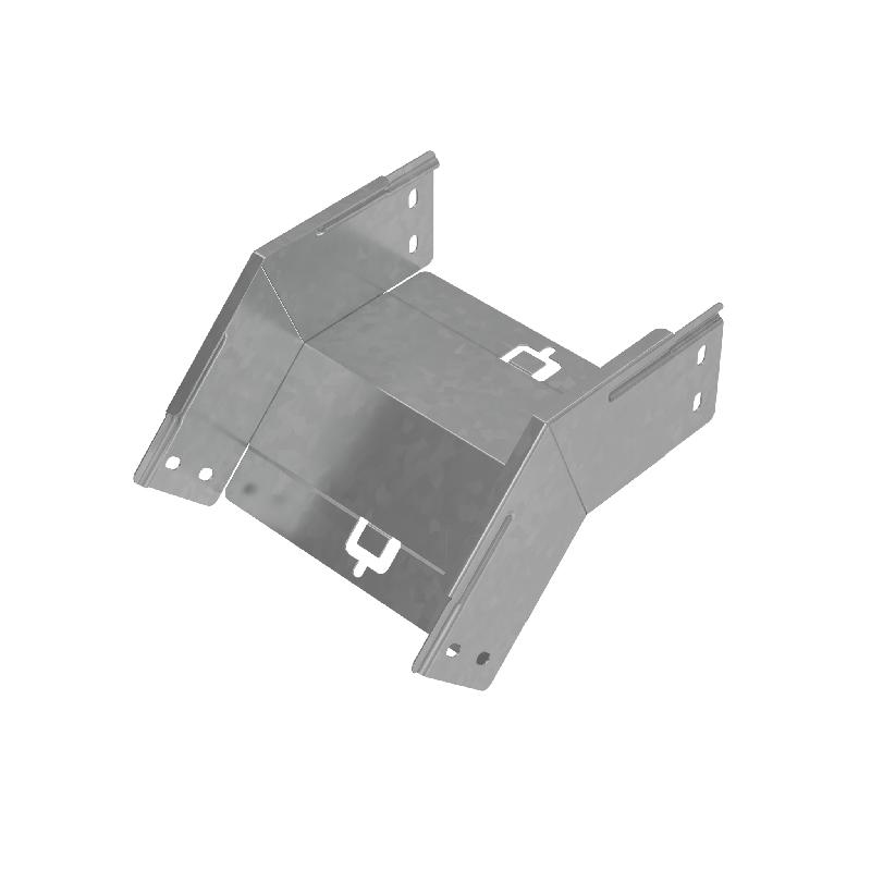 Угол для лотка вертикальный внешний 45град. 200х80 "ПЛЮС" VLplus45-80-200 INOX304 КМ PL5666