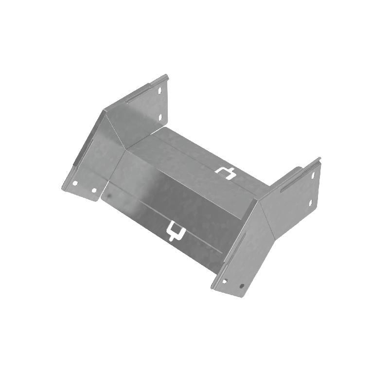 Угол для лотка вертикальный внешний 45град. 300х100 "ПЛЮС" VLplus45-100-300 INOX304 КМ PL5674