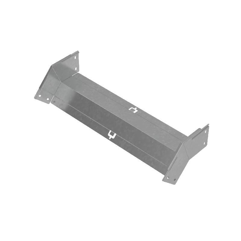 Угол для лотка вертикальный внешний 45град. 600х100 "ПЛЮС" VLplus45-100-600 INOX304 КМ PL5677