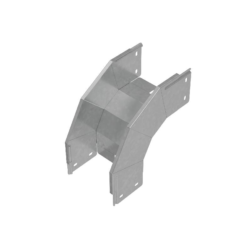 Угол для лотка вертикальный внешний 90град. 150х100 "ПЛЮС" VLplus90-100-150 INOX304 КМ PL5650