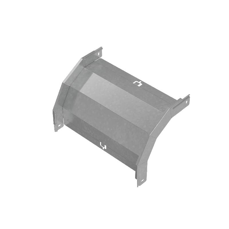 Угол для лотка вертикальный внешний 90град. 400х50 "ПЛЮС" VLplus90-50-400 INOX304 КМ PL5639