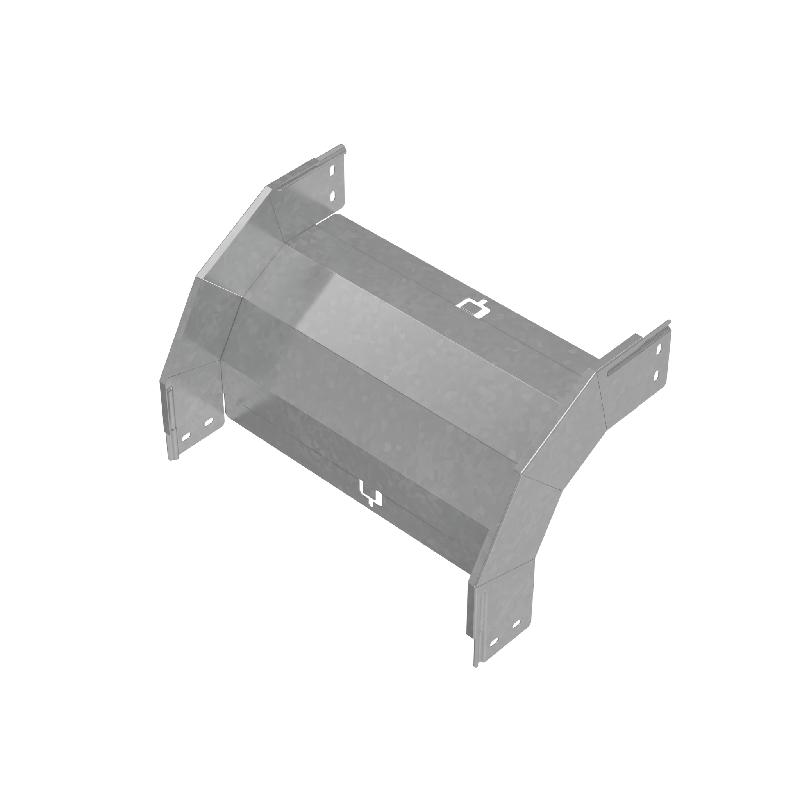 Угол для лотка вертикальный внешний 90град. 400х80 "ПЛЮС" VLplus90-80-400 INOX304 КМ PL5646