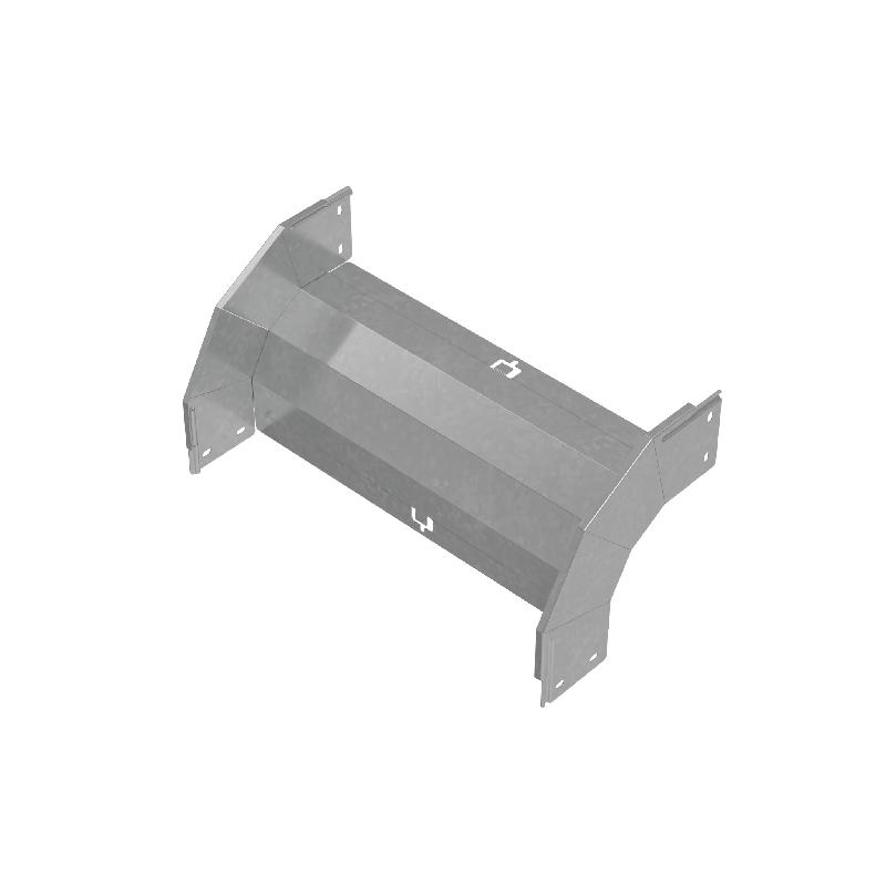 Угол для лотка вертикальный внешний 90град. 500х100 "ПЛЮС" VLplus90-100-500 INOX304 КМ PL5654