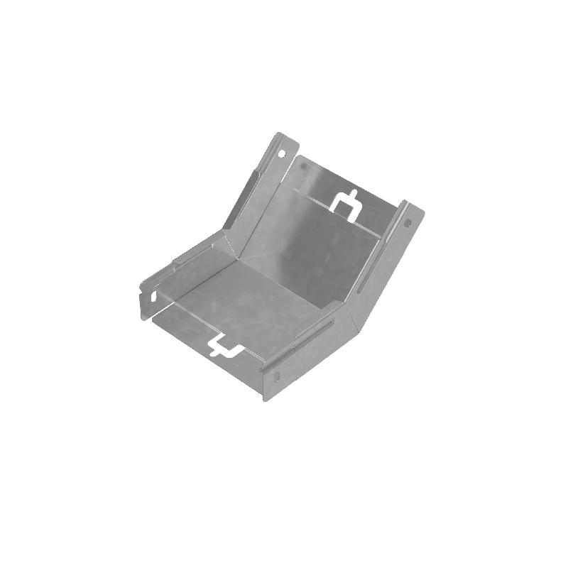 Угол для лотка вертикальный внутренний 45град. 150х50 "ПЛЮС" NLplus45-50-150 INOX304 КМ PL5614