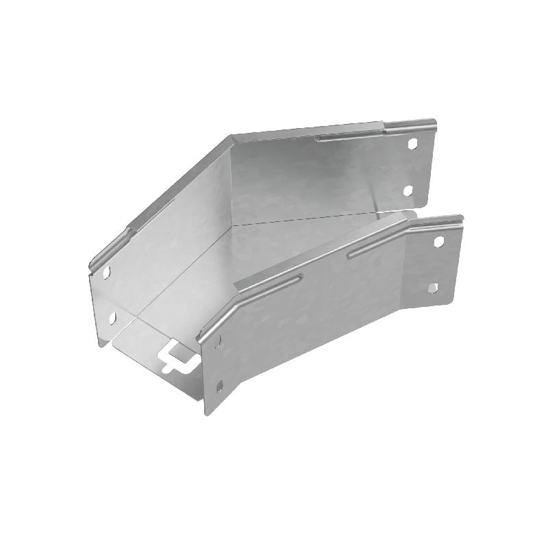 Угол для лотка горизонтальный 45град. 100х100 "ПЛЮС" GLplus45-100-100 INOX304 КМ PL5583