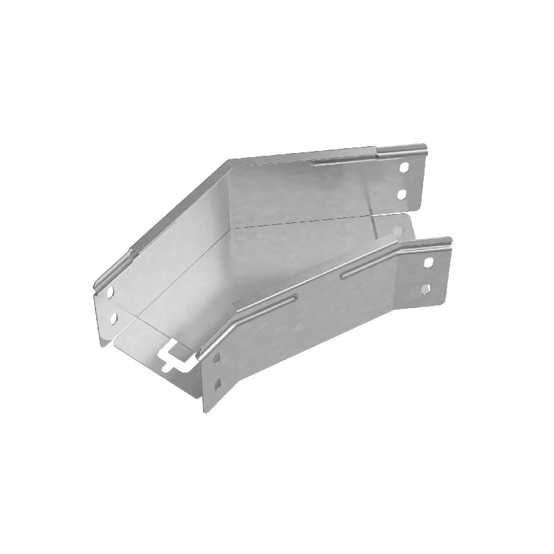 Угол для лотка горизонтальный 45град. 100х80 "ПЛЮС" GLplus45-80-100 INOX304 КМ PL5576