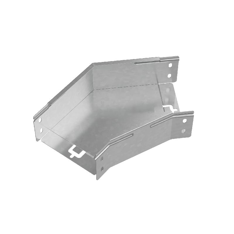 Угол для лотка горизонтальный 45град. 150х80 "ПЛЮС" GLplus45-80-150 INOX304 КМ PL5577