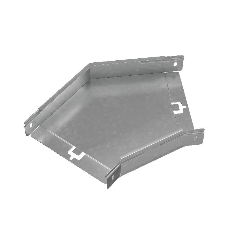 Угол для лотка горизонтальный 45град. 200х50 "ПЛЮС" GLplus45-50-200 INOX304 КМ PL5571