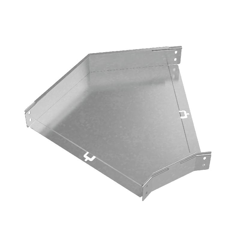 Угол для лотка горизонтальный 45град. 400х80 "ПЛЮС" GLplus45-80-400 INOX304 КМ PL5580