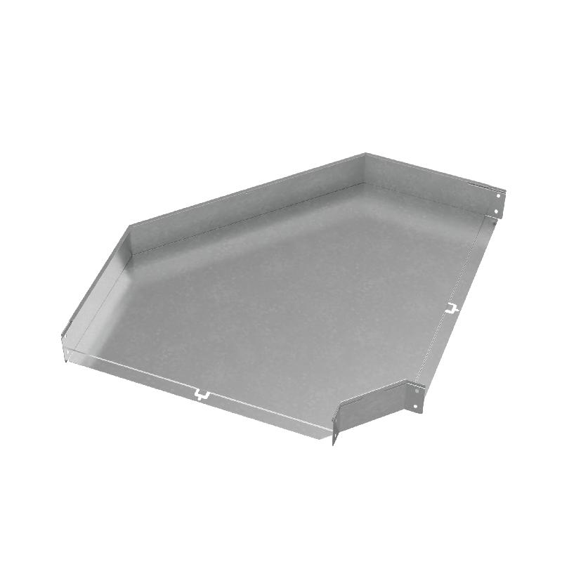 Угол для лотка горизонтальный 90град. 600х100 "ПЛЮС" GLplus90-100-600 INOX304 КМ PL5567