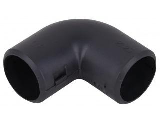 Угол соединительный 90град. для трубы 16мм черн. Ruvinil У01216Ч
