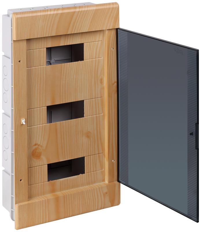 Щиток СП Тусо на 36мод. с двер. 547х299х103мм сосна на светлой основе Ruvinil 68136-27М