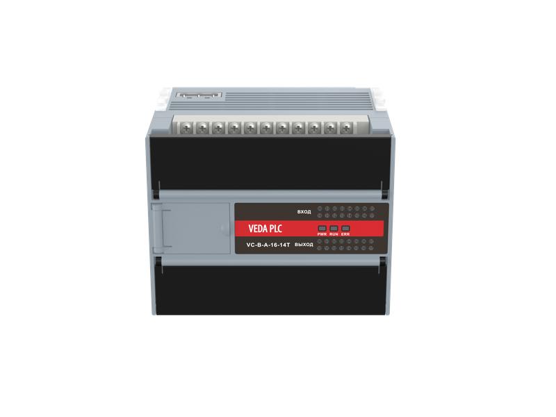 Контроллер программируемый логический VC-В-D-28-20T 24В DC 28 вх. сигналов 20 вых. транз. сигнала 2 порта связи RoHS VEDA CBV10034