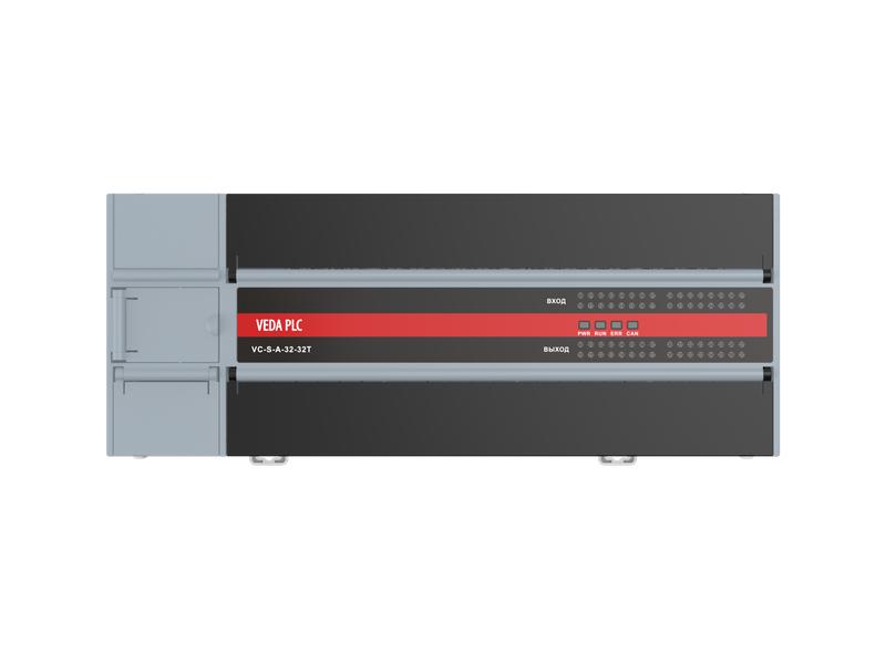 Контроллер программируемый логический VC-S-A-16-16R 220В AC 16 вх. сигналов 16 вых. реле 2 порта связи 1 порт CANOpen 1 порт Ethernet RoHS VEDA CBV30001