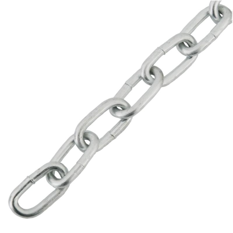 Цепь короткозвенная 4мм DIN 766 (SLC) накл. (уп.40м) Tech-Krep/Zitar 103324