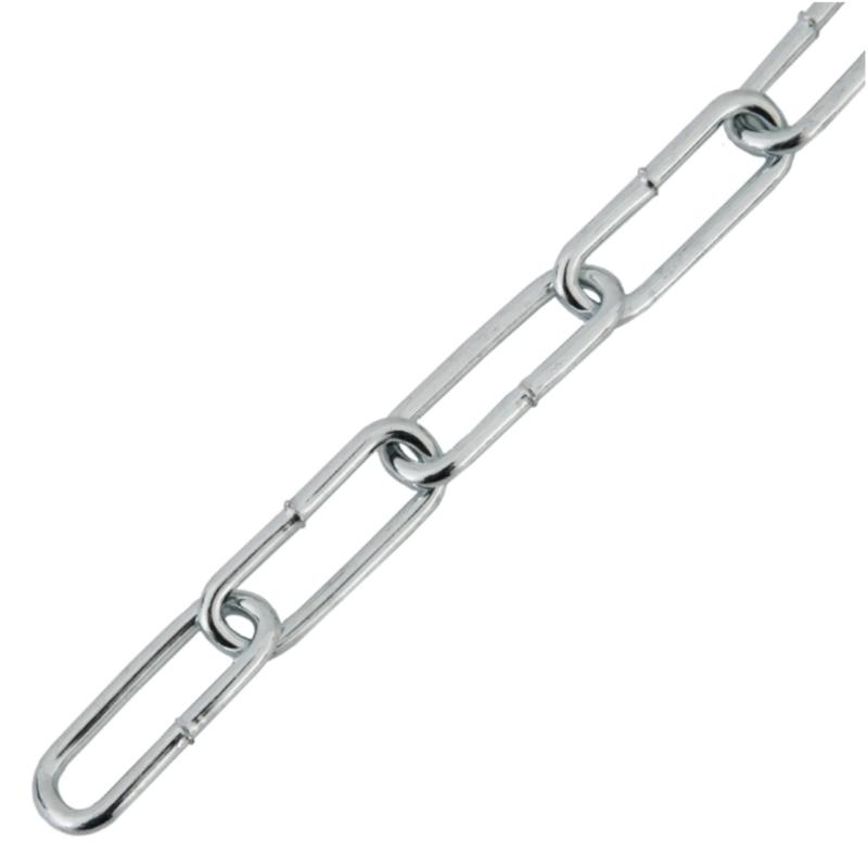Цепь длиннозвенная 2мм DIN 763 (LLC) накл. (уп.80м) Tech-Krep/Zitar 103330