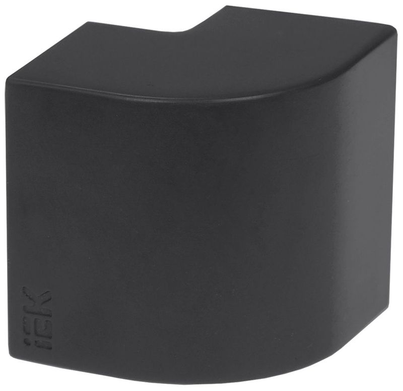 Угол для кабель-канала внешний 60х40 КМН ELECOR черн. (уп.4шт) IEK EL-KK10D-N-060-040-K02