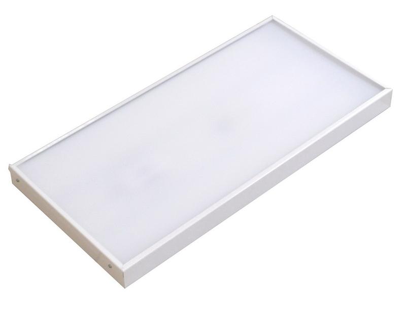 Светильник светодиодный Hors LED-01 18Вт 4000К IP40 1800лм УХЛ 4 595х295х40 встраив./накладной в армстронг рассеив. полимер. опал Ксенон 0141818183-33