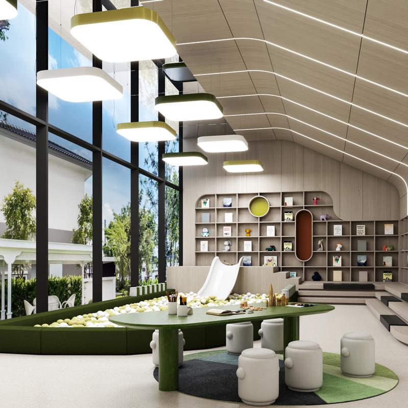 Светильник светодиодный RVE-LBX-BOX-SOFT-1000-P 114Вт 4000К 1000х1000х120мм подвесной бел. RVElektro RVE00000336