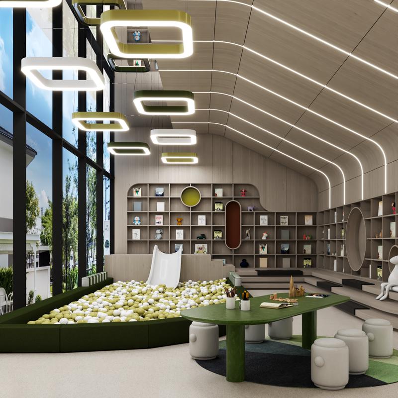 Светильник светодиодный RVE-LBX-HOLE-BOX-SOFT-700-P 65Вт 4000К 700х700х100мм подвесной шир. рассеив.=80мм бел. RVElektro RVE00000346