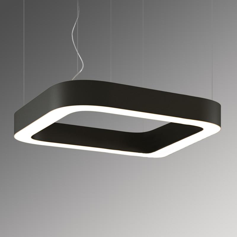 Светильник светодиодный RVE-LBX-HOLE-BOX-SOFT-1200-P 117Вт 4000К 1200х1200х100мм подвесной шир. рассеив.=80мм бел. RVElektro RVE00000350