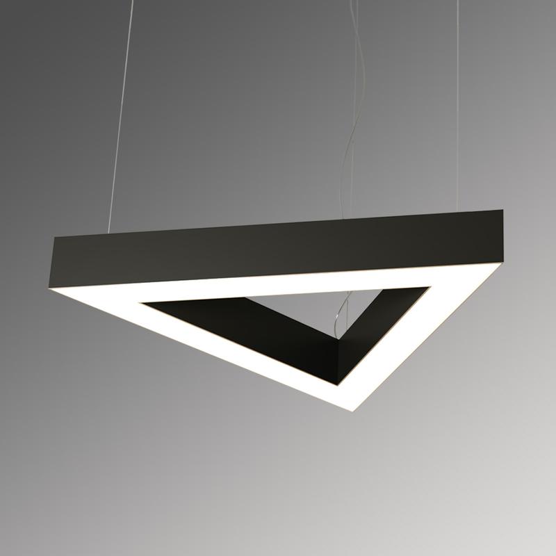 Светильник светодиодный RVE-LBX-HOLE-TRIO-400-P 23Вт 4000К 400х346х100мм подвесной шир. рассеив.=80мм бел. RVElektro RVE00000395