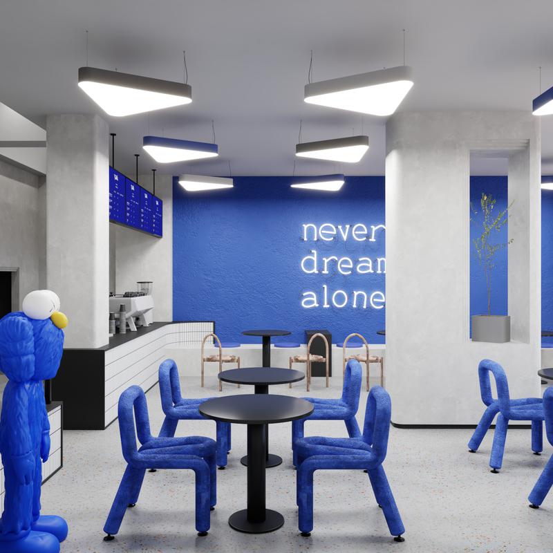 Светильник светодиодный RVE-LBX-TRIO-SOFT-1600-P 163Вт 4000К 1600х1424х120мм подвесной бел. RVElektro RVE00000418