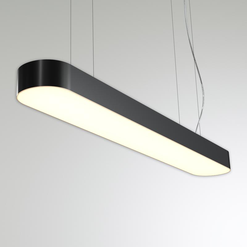 Светильник светодиодный RVE-LBX-LARGO-S-1200-P 32Вт 4000К 1200х163х100мм подвесной бел. RVElektro RVE00000489