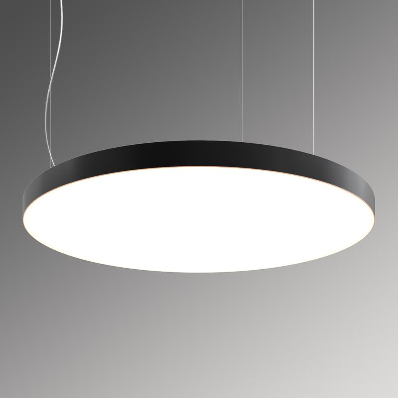 Светильник светодиодный RVE-LBX-RING-SLIM-900-P 107Вт 4000К 900х900х50мм подвесной бел. RVElektro RVE00000722