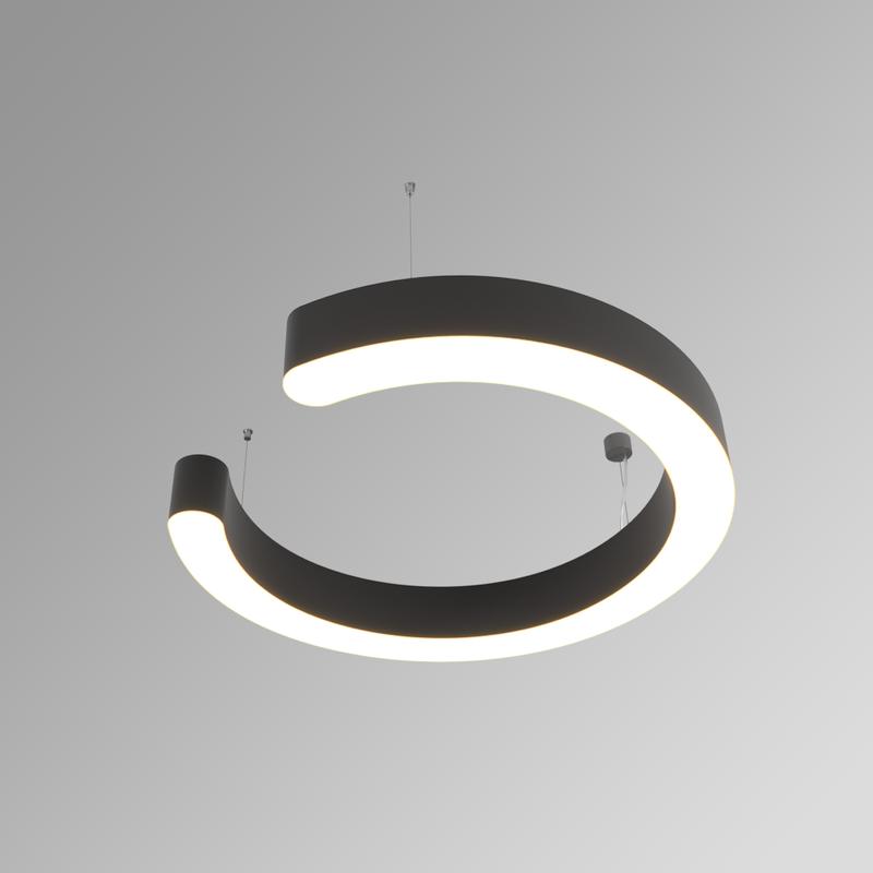 Светильник светодиодный RVE-LBX-DIOS-600-P 37Вт 4000К 600х560х100мм подвесной шир. рассеив.=80мм бел. RVElektro RVE00000764