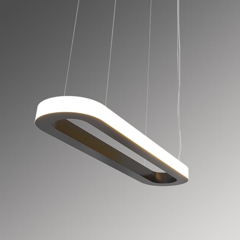 Светильник светодиодный RVE-LBX-LARGO-OUT-2600-P 148Вт 4000К 2600х350х50мм подвесной шир. рассеив.=53ммсвечение наружу бел. RVElektro RVE00001245